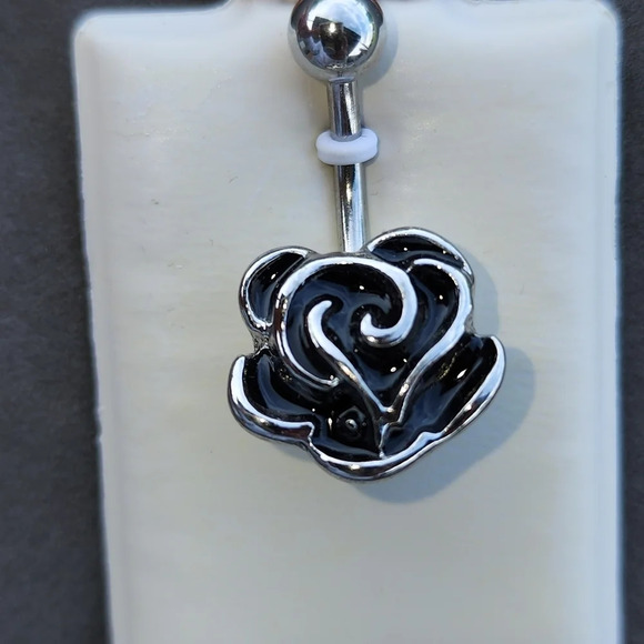 Jewelry - 🌻🌻Rose Belly Button Ring Solid Stainless Steel and Brass - 14G